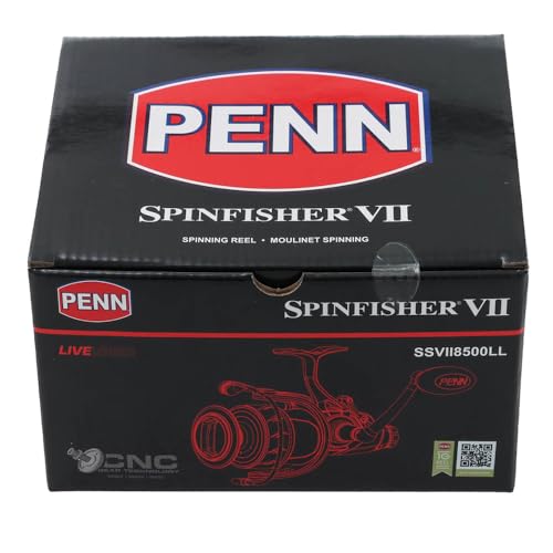 Spinfisher VII Fishing Reel for Trout and Steelhead
| Penn SSVII8500LL Spinfisher VII Fishing Reel for Bass and Walleye