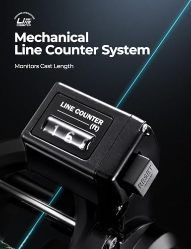 Piscifun Alijoz 400 LC Trolling Reel for Fresh & Saltwater Musky Fishing
| Piscifun Alijoz 400 LC Trolling Reel 5.5:1 G