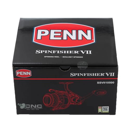 Penn SSVII10500 Spinfisher VII Fishing Rod Ultimate Strength for Bass Fishing Multi-Bite Adventure
| Penn SSVII10500 Sp
