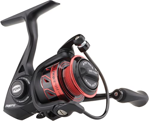 Penn FRCIII1000 Fierce III 1000 Spin Reel - Ideal for Fishing Enthusiasts - Sea & Freshwater, 5 Ball Bearings, Right/Le