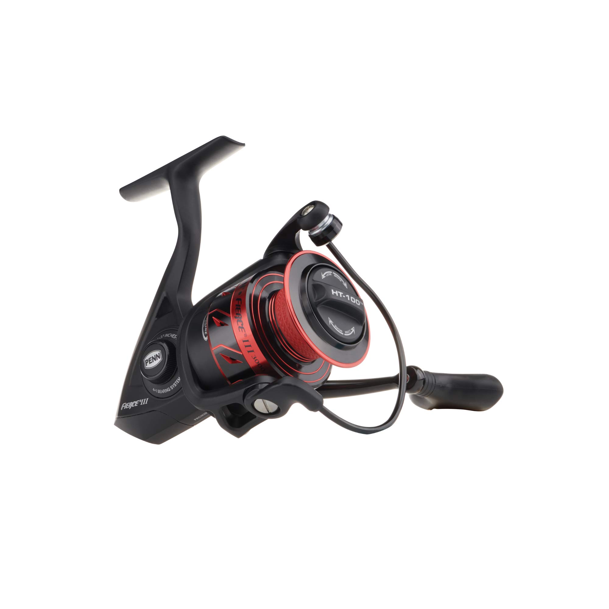 PENN Fierce III Spinning Inshore Fishing Reel for Anglers, Right/Left Handle Position, 5 Bearings for Smooth Operation,