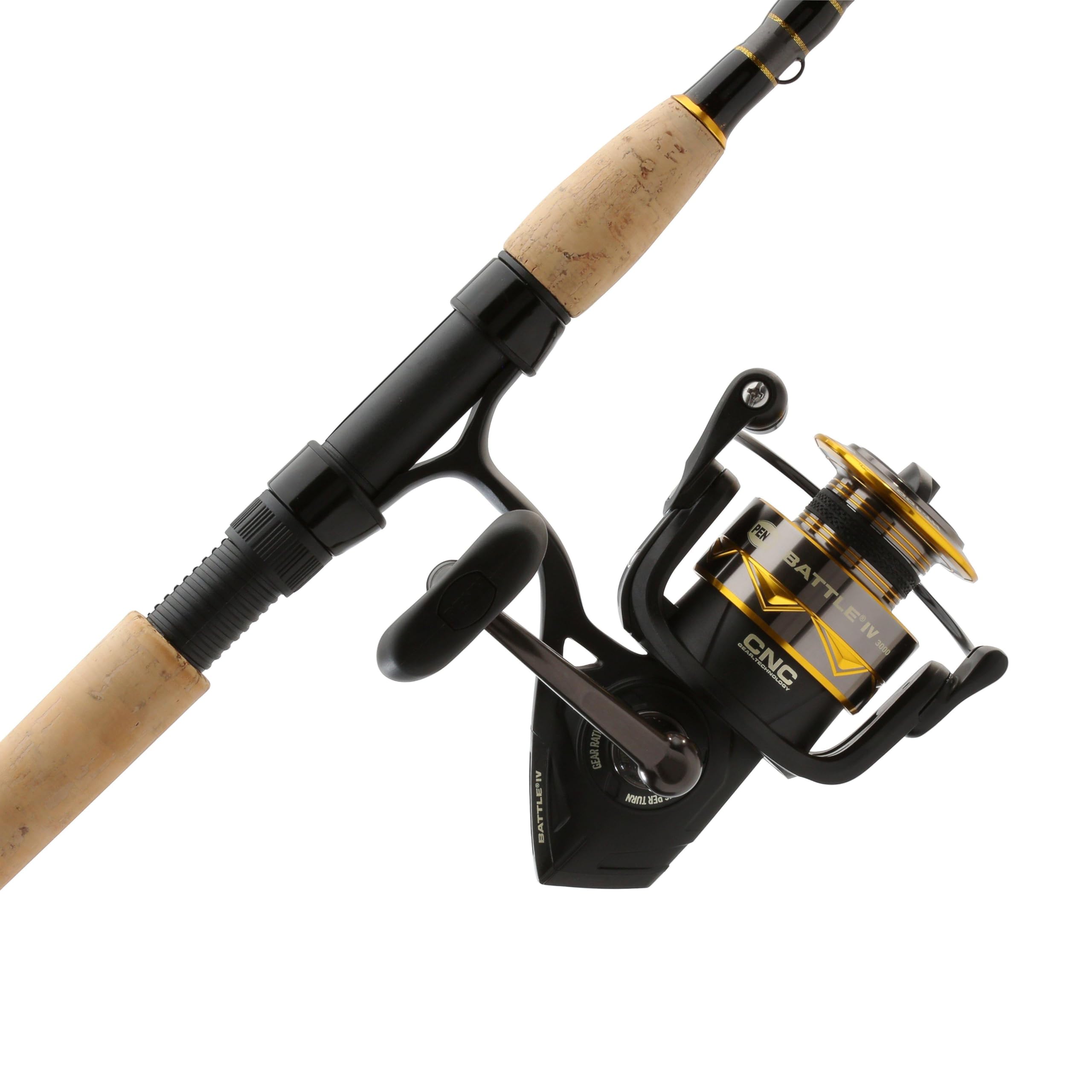 Penn Battle IV Spinning Reel and Fishing Rod Combo for Bass Fishing in Clear Waters
| Penn Battle IV Spinning Reel and
