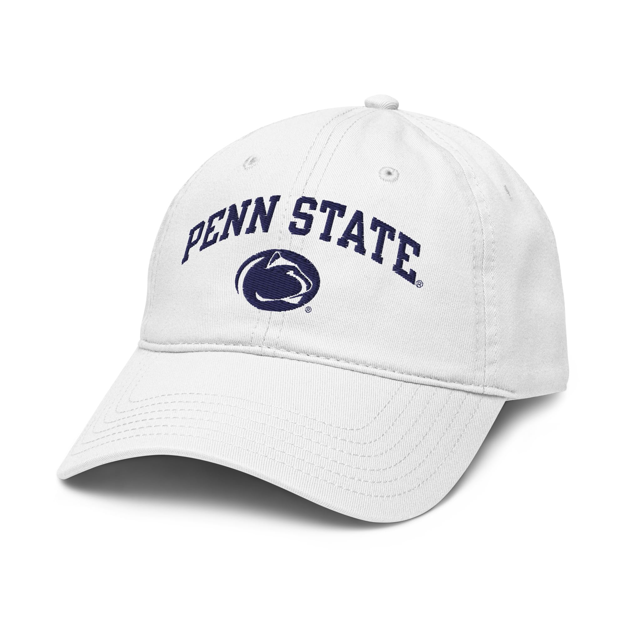 Elite Authentics Penn State Nittany Lions Arch Over Officially Licensed Adjustable Baseball Hat for Men and Women at All