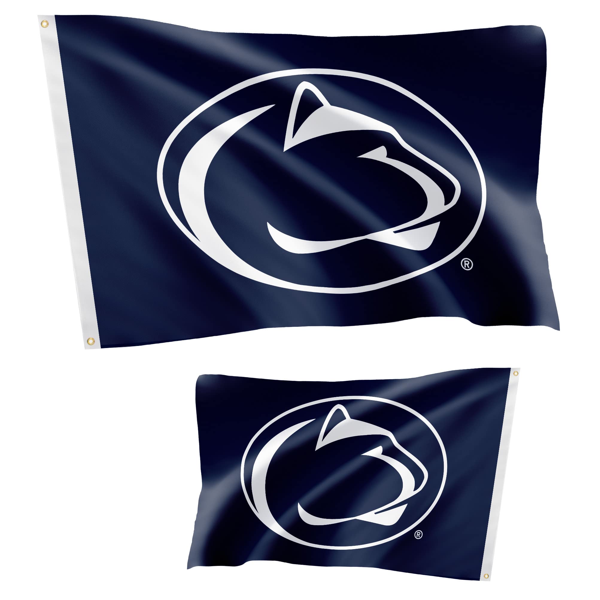 Desert Cactus Penn State Flag Double Sided Indoor Outdoor Banners 100% Polyester 3x5 Feet (Double Sided - Flag 1)
