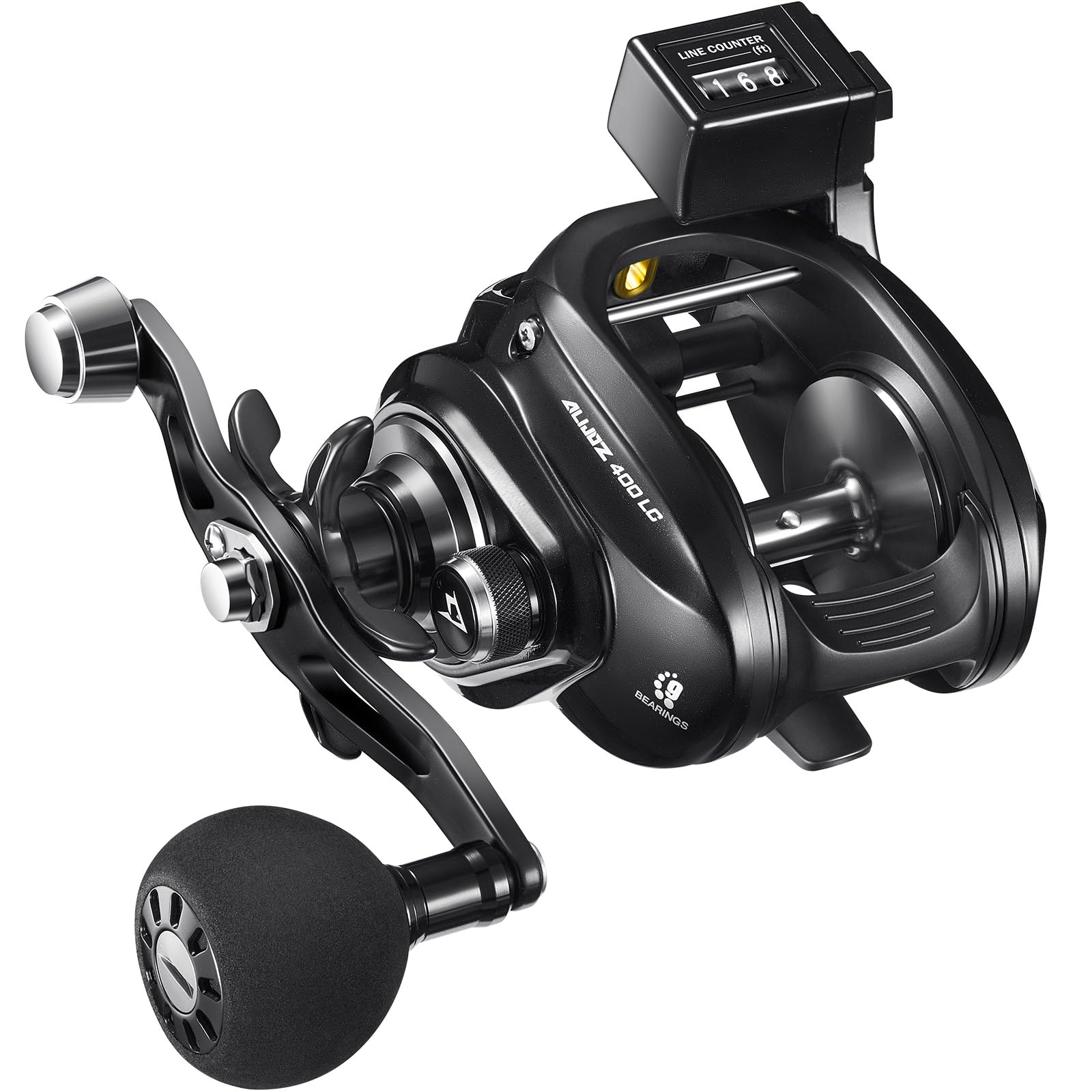 Piscifun Alijoz 400 LC Trolling Reel for Fresh & Saltwater Musky Fishing
| Piscifun Alijoz 400 LC Trolling Reel 5.5:1 G